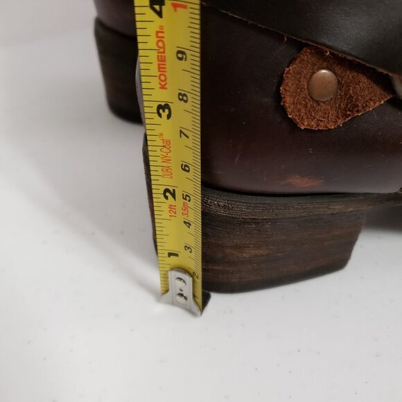 Durango Womens Leather Harness Riding Boots Size 7 Equestrian Country Barn Ranch - Picture 11 of 15